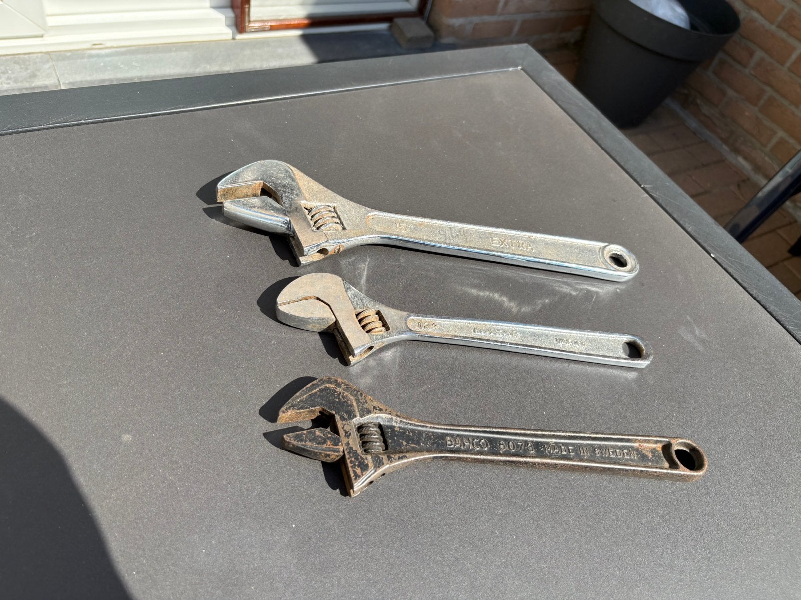 Te Koop : Engelse sleutels 3 stuks, Ophalen, Zo goed als nieuw