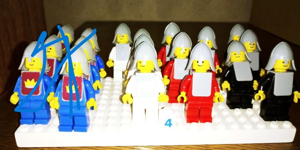 Lego:originele Castle minifig., Lego, Ophalen of Verzenden, Zo goed als nieuw, Minifiguur