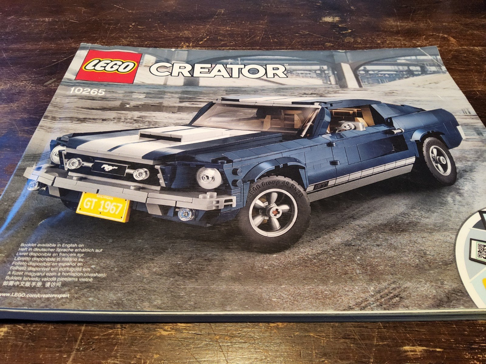 Lego technic 10265, Ophalen
