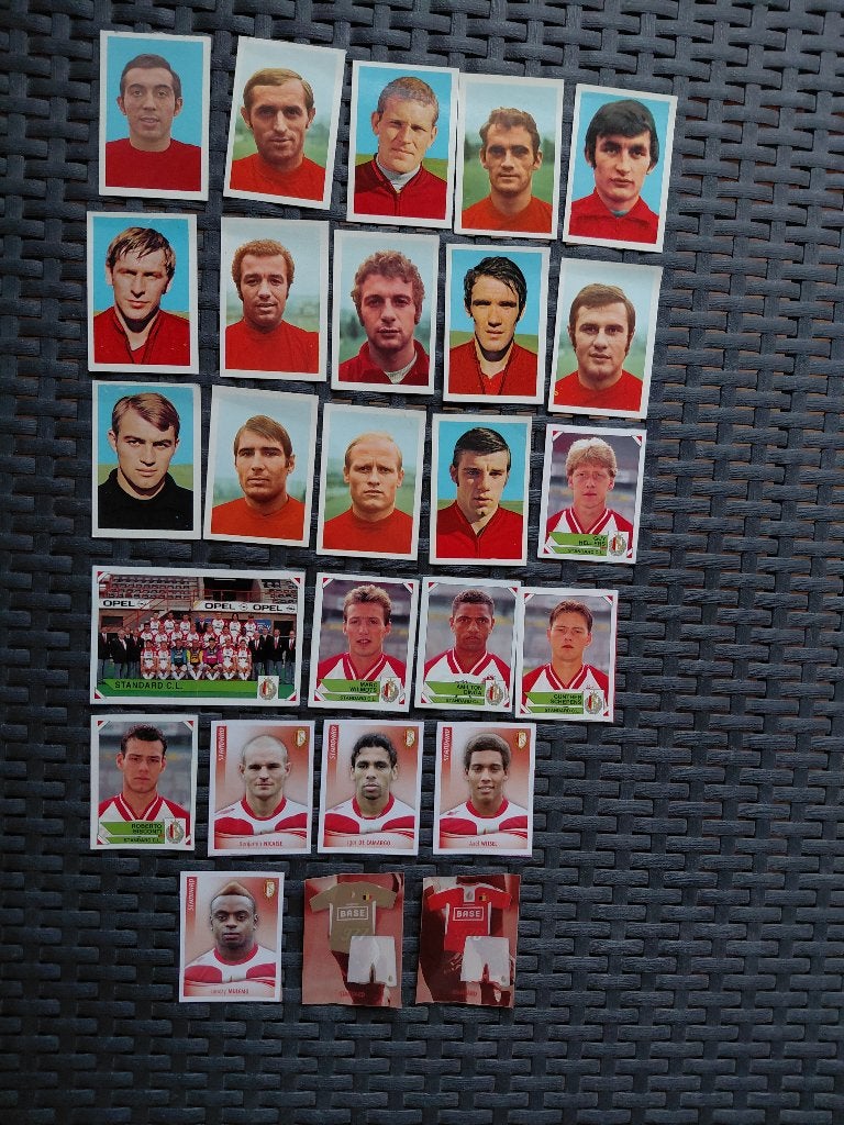 Panini lot STANDARD LUIK / STANDARD DE LIÈGE, Enlèvement ou Envoi, Utilisé, Affiche, Image ou Autocollant