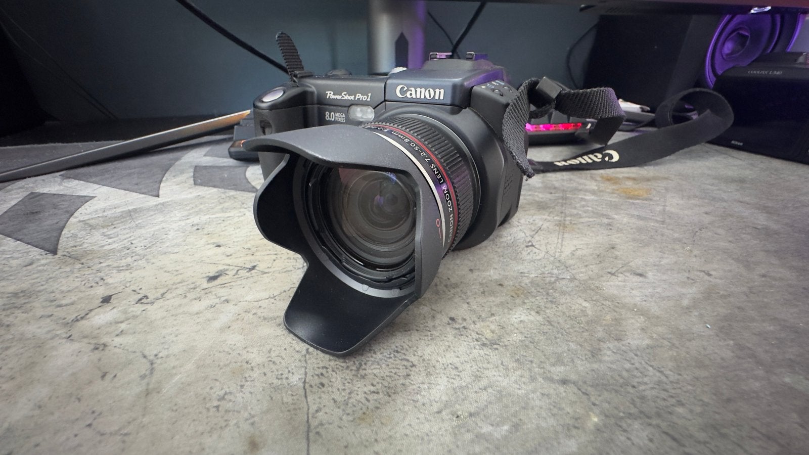 Canon power shot pro 1, Audio, Tv en Foto, Fotocamera's Digitaal, Ophalen, Zo goed als nieuw, Canon