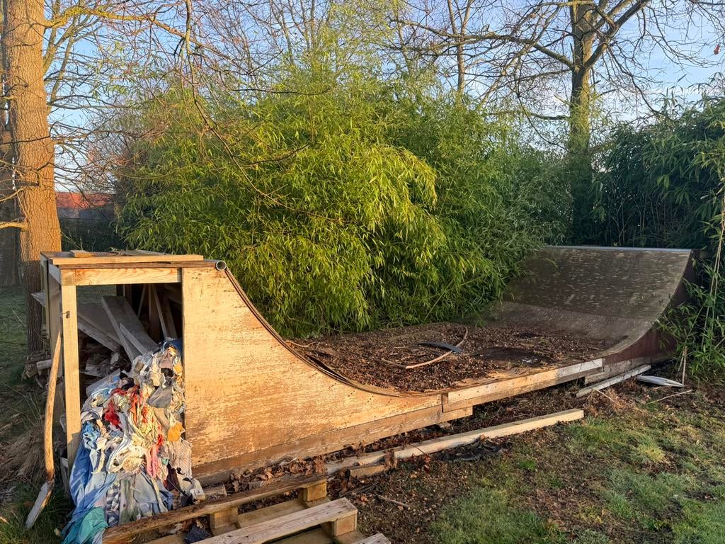 Skateramp, Ophalen, Gebruikt, Met standaard, Eenpersoons
