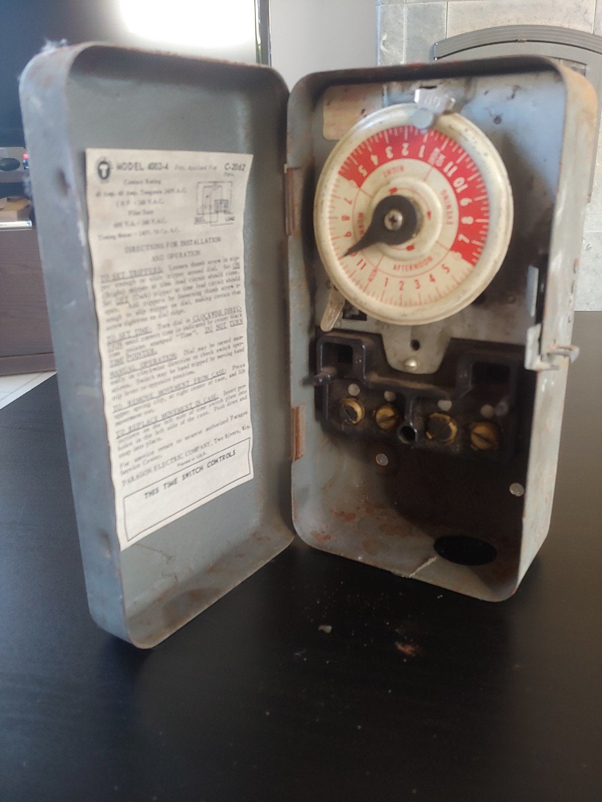 Vintage Paragon Time Switch 4002-4 – Made in USA, Enlèvement