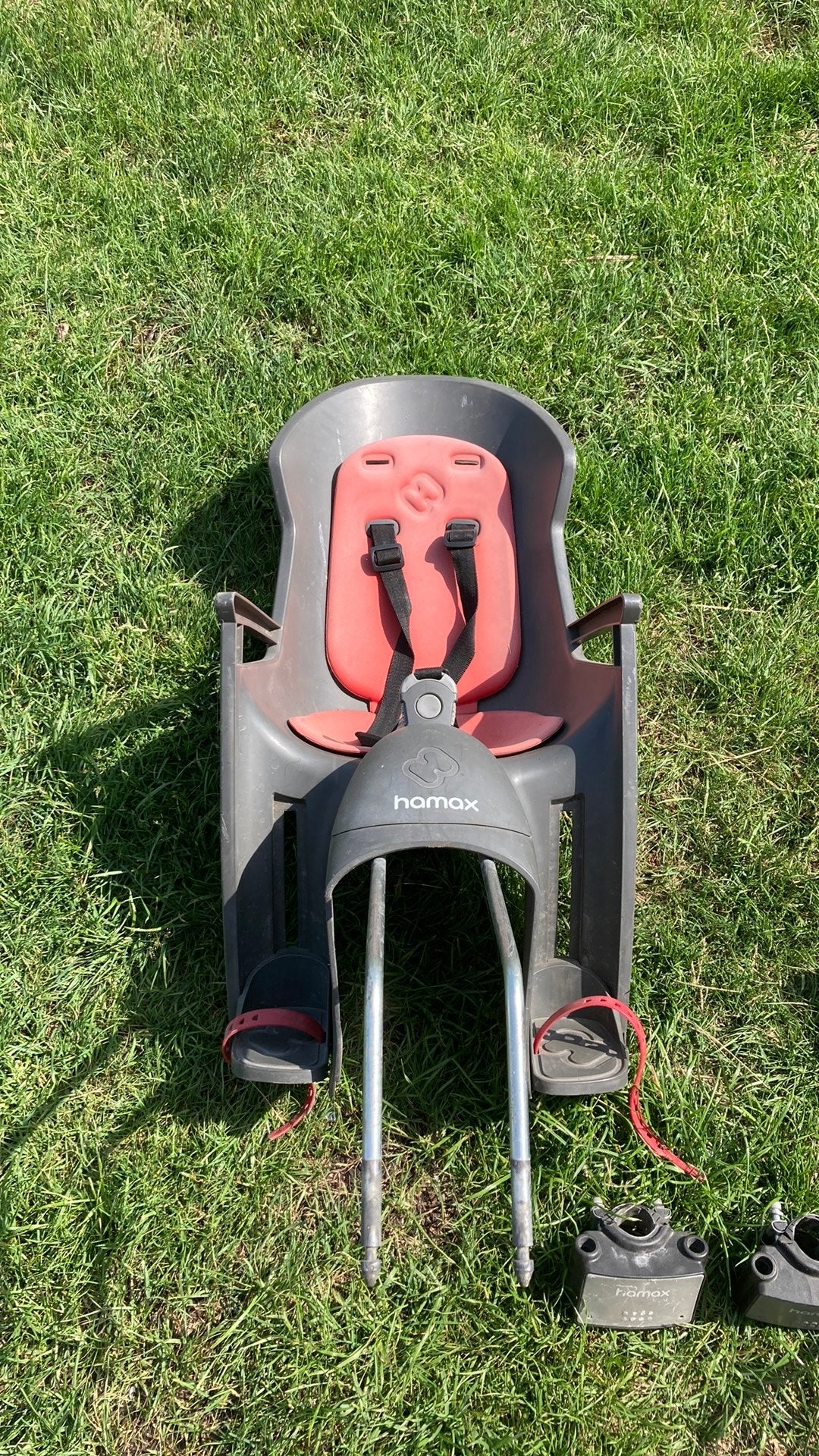 Siège de vélo, Repose-pieds, 15 à 25 kg, Enlèvement, Utilisé