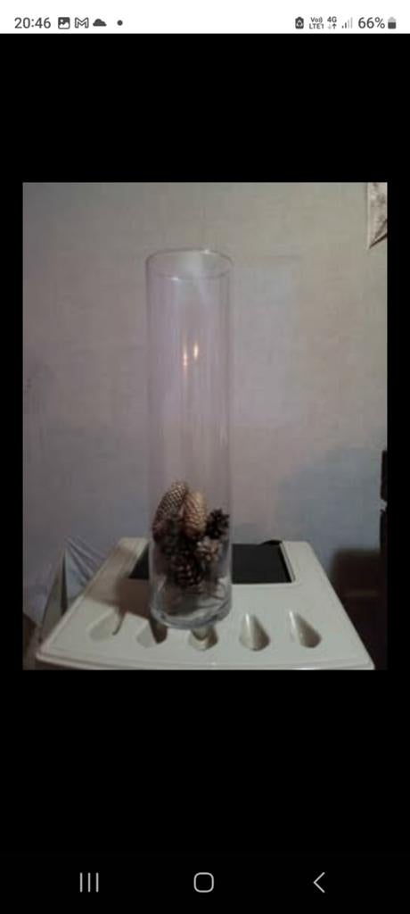 Vases en verre transparents, Enlèvement, Verre