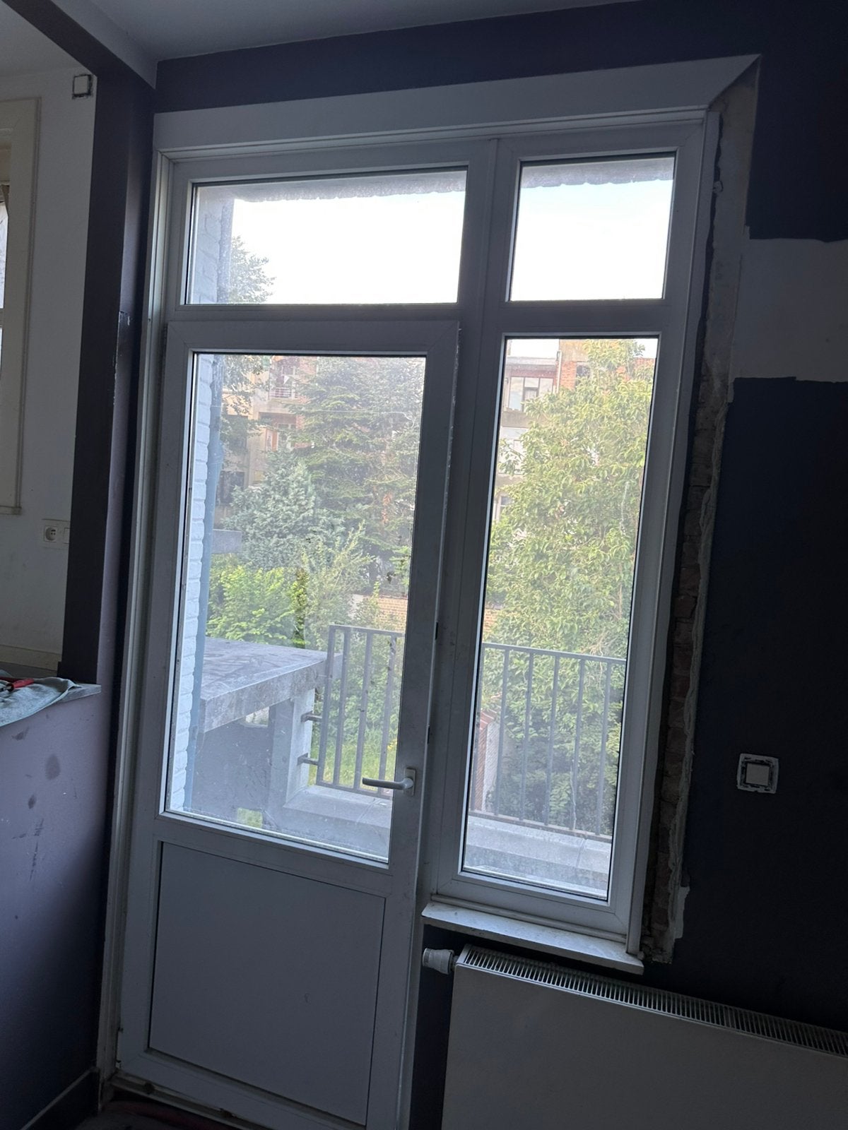Fenêtres PVC/ double vitrages, Châssis de fenêtre, 75 à 150 cm, Synthétique, Enlèvement