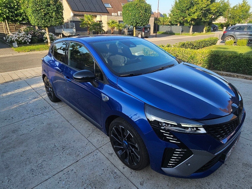 Renault Clio full hybrid Esprit Alpine, Auto's, Leder en Stof, 5 zetels, 5 deurs, Te koop
