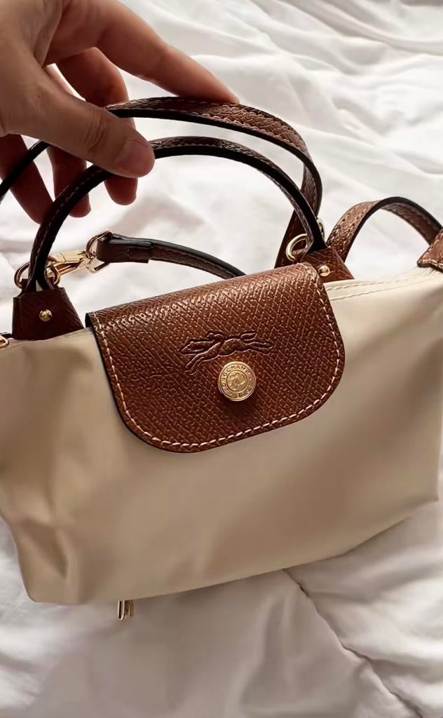 Sac longchamp dup, Ophalen, Zo goed als nieuw, Beige