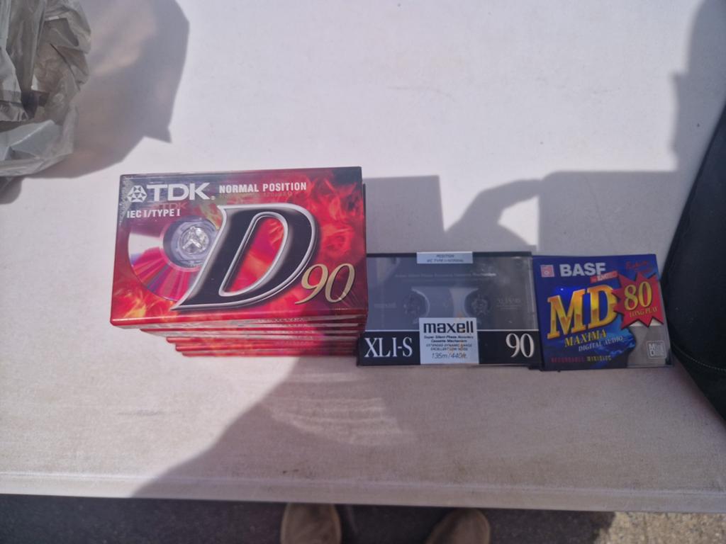 K7 audio et minidisc, Audio, Tv en Foto, Walkmans, Discmans en Minidiscspelers, Ophalen of Verzenden
