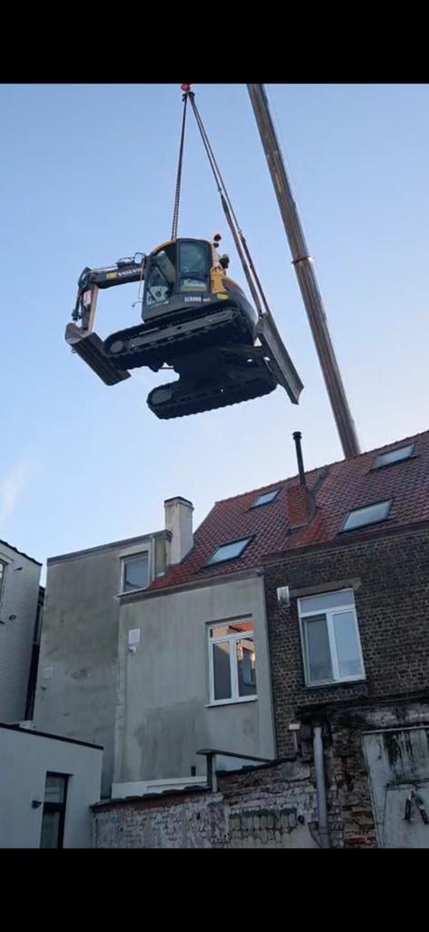 Graafmachine werken,regenputten,afbraakwerken, Services & Professionnels, Entrepreneurs