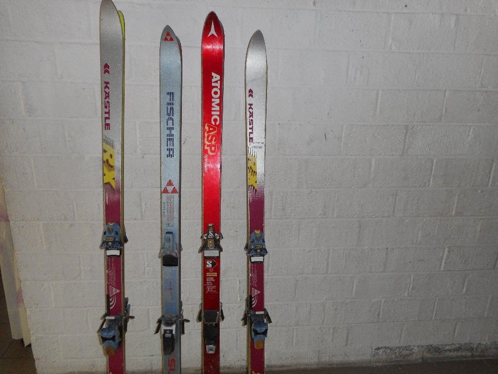 ski's, Sport en Fitness, Skiën en Langlaufen, Ophalen, 180 cm of meer, Gebruikt, Ski's