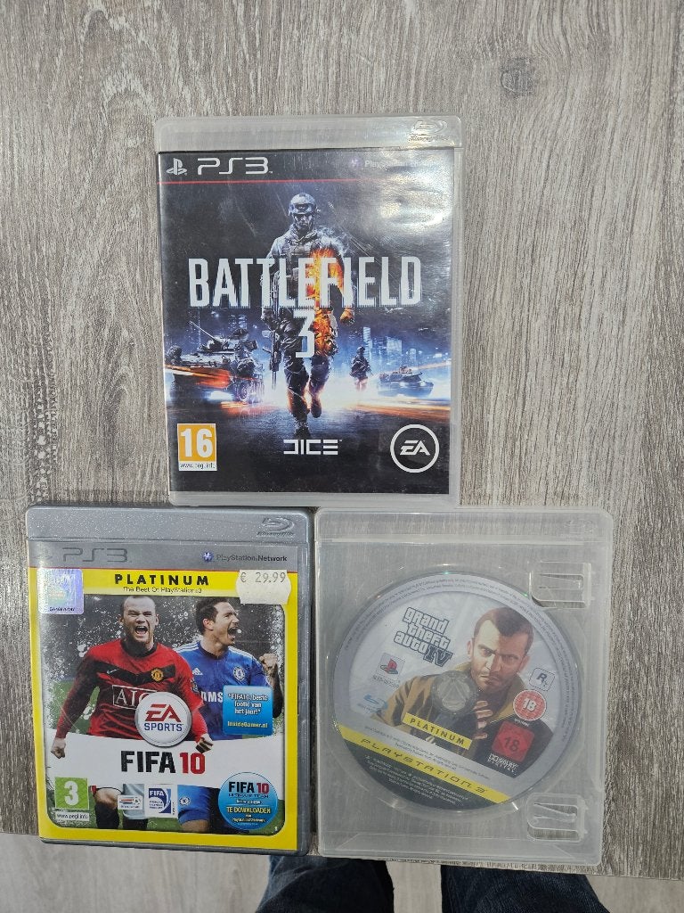 PS3 games, Games en Spelcomputers, Ophalen, Zo goed als nieuw
