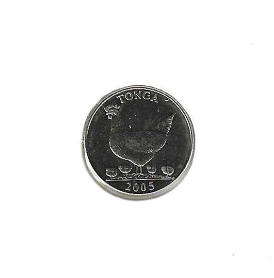 Tonga, 5 Seniti 2005, F.A.O., Postzegels en Munten, Munten | Oceanië, Ophalen of Verzenden, Losse munt