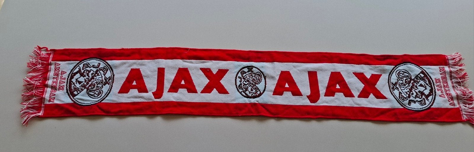 Retro sjaal AJAX AMSTERDAM, Verzamelen, Ophalen of Verzenden