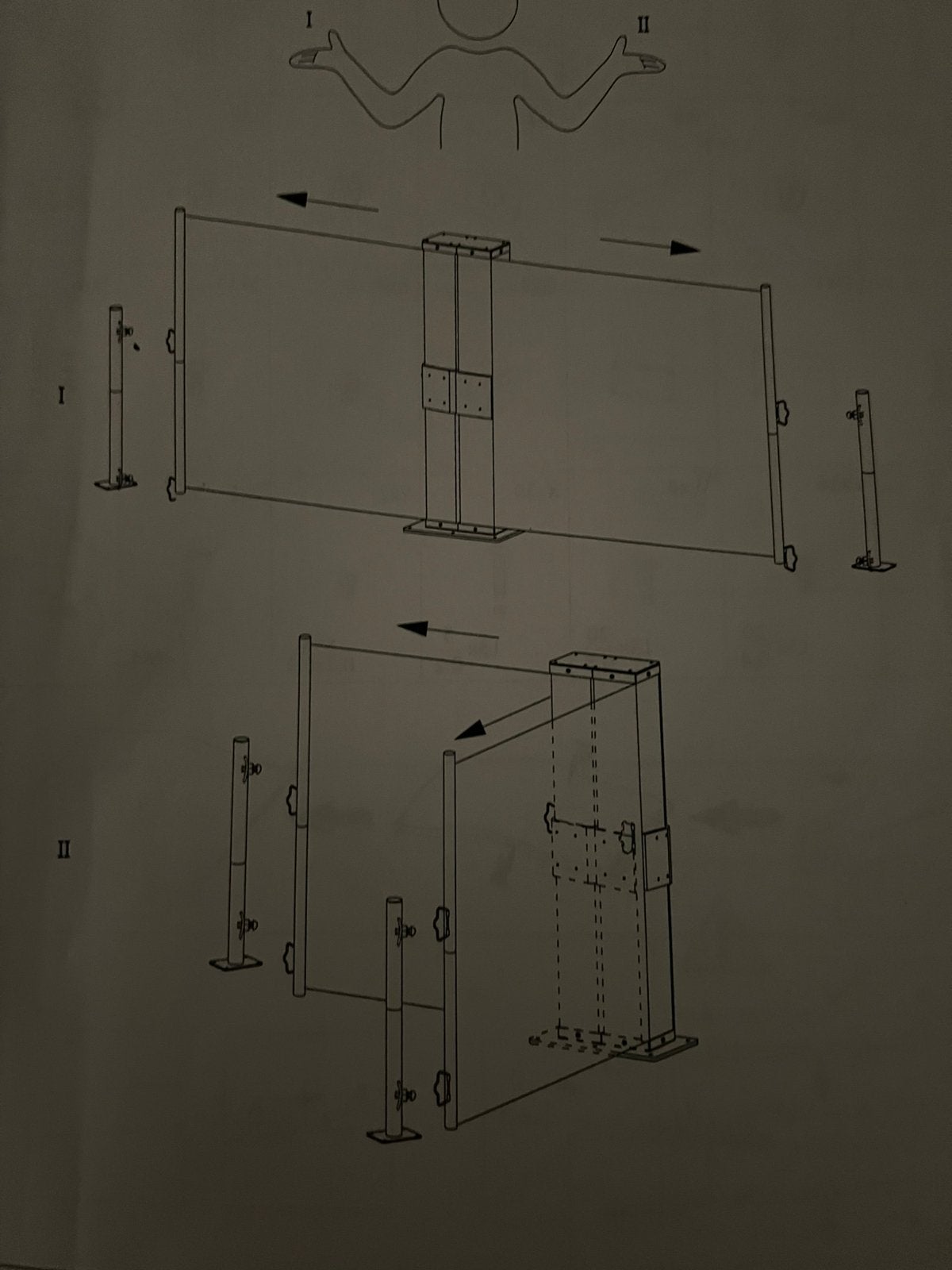 Enrouleur toile brise vue deroulable jusqu’à 12metres, Jardin & Terrasse, Enlèvement, Comme neuf