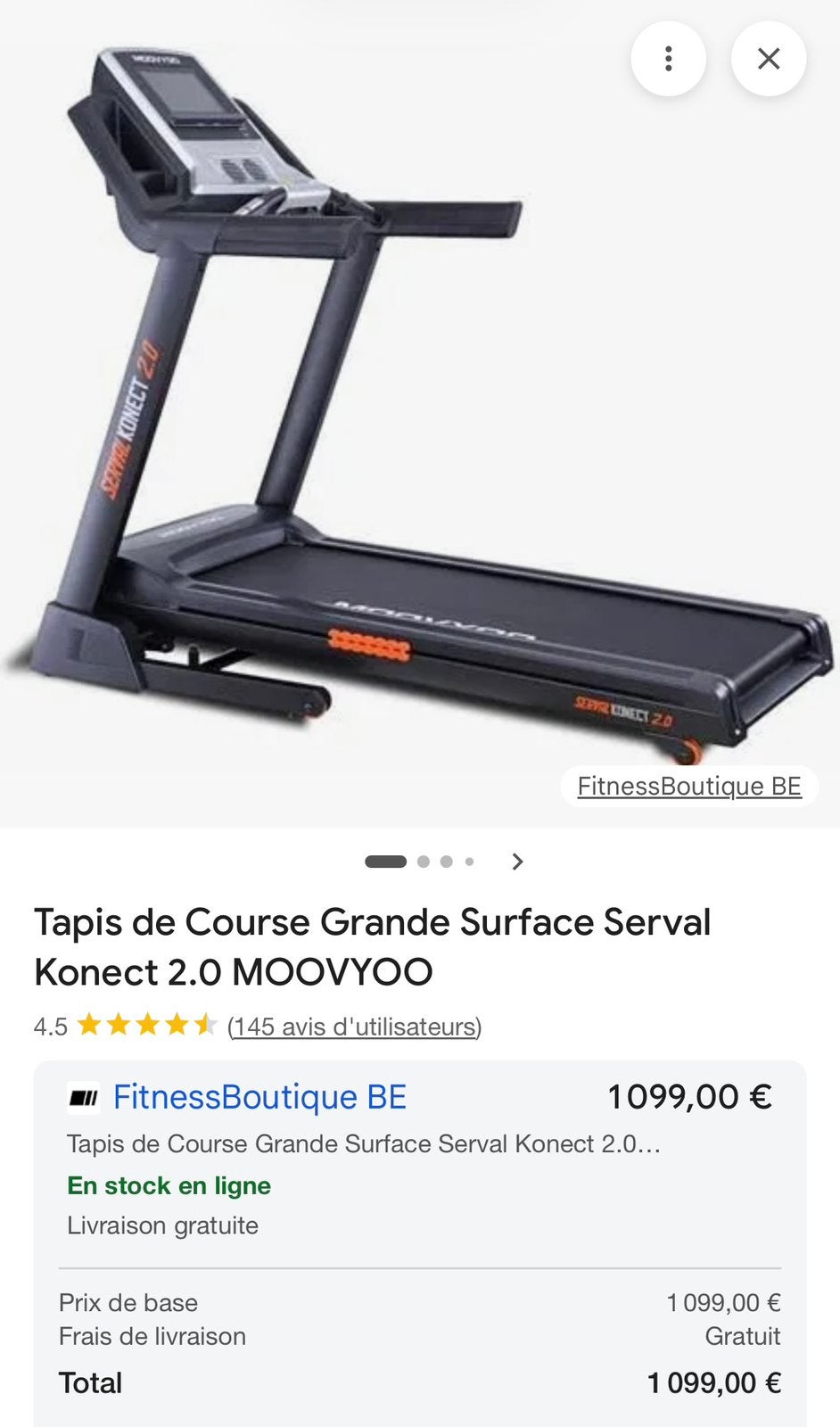 Tapis roulant, Sports & Fitness, Équipement de fitness, Enlèvement, Comme neuf