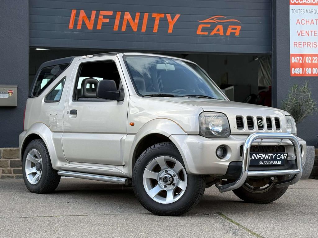 Suzuki Jimny 1.3i 16v CABRIO + JLX Rhino 4x4 - hardtop amovi, Autos, 80 ch, Achat, 1298 cm³, Entreprise