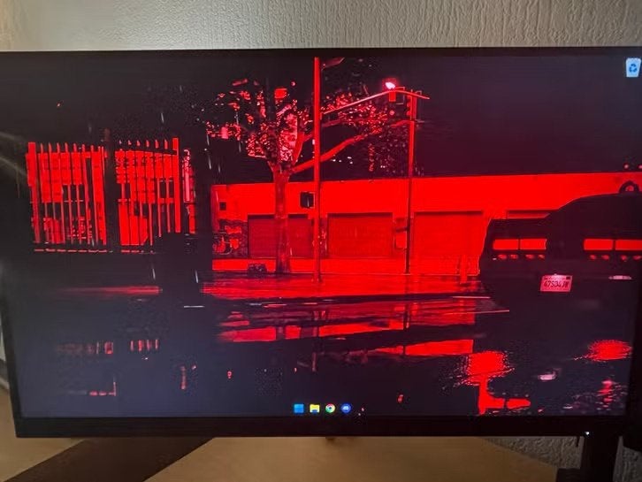 Gaming monitor 1440p, 180Hz, Computers en Software, IPS, AOC, Minder dan 1 ms, Zo goed als nieuw