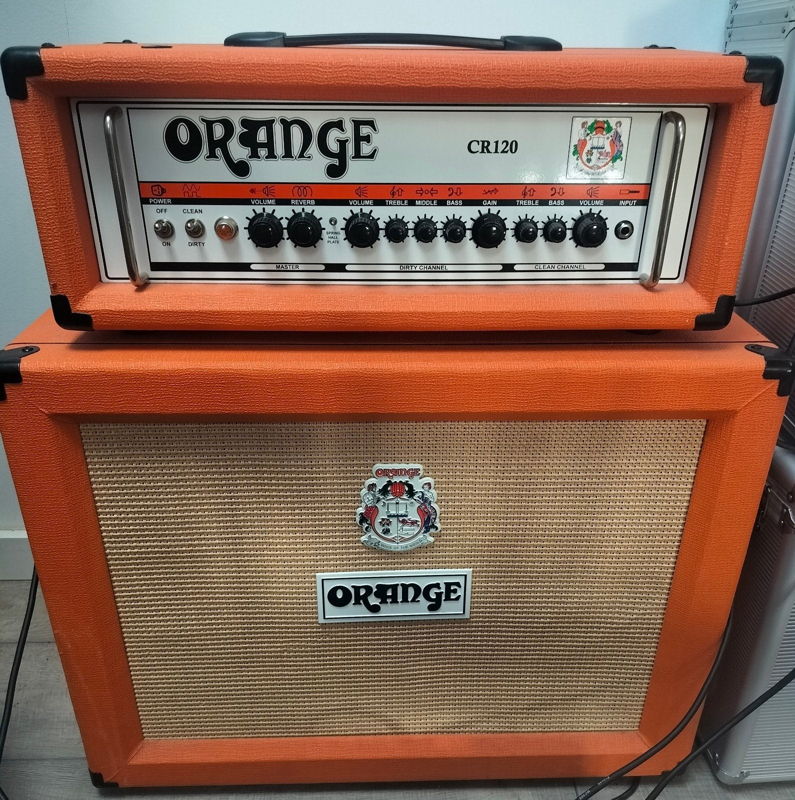Orange cr120 +Orange van 2x12, Musique & Instruments, Enlèvement