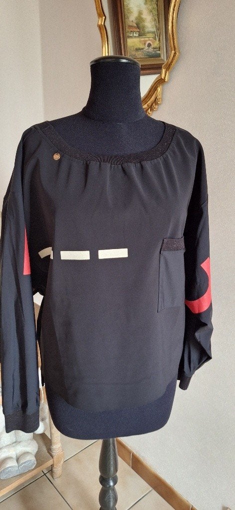 Shirt ZIP73 maat M, Maat 38/40 (M), ZIP73, Verzenden, Zwart