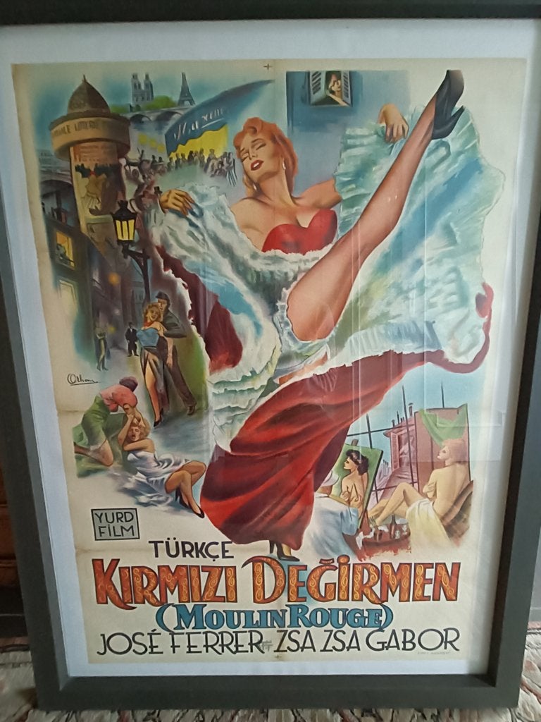 affiches anciennes de 1954, Collections, Enlèvement ou Envoi, Rectangulaire vertical, Utilisé, Cinéma et TV