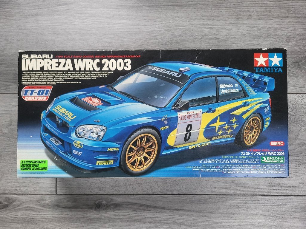 Tamiya RC Subaru IMPREZA WRC 1/10 Neuve, Hobby en Vrije tijd, Modelbouw | Radiografisch | Auto's, Ophalen, Nieuw, Schaal 1:10