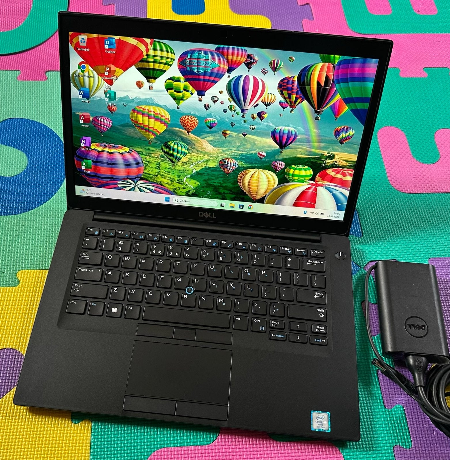 14’Mooie Fill Hd Dell/ i5-8350U/16gb ddr4/512gb m2 ssd/Win11, Computers en Software, Ophalen, Qwerty, Minder dan 2 Ghz, 14 inch
