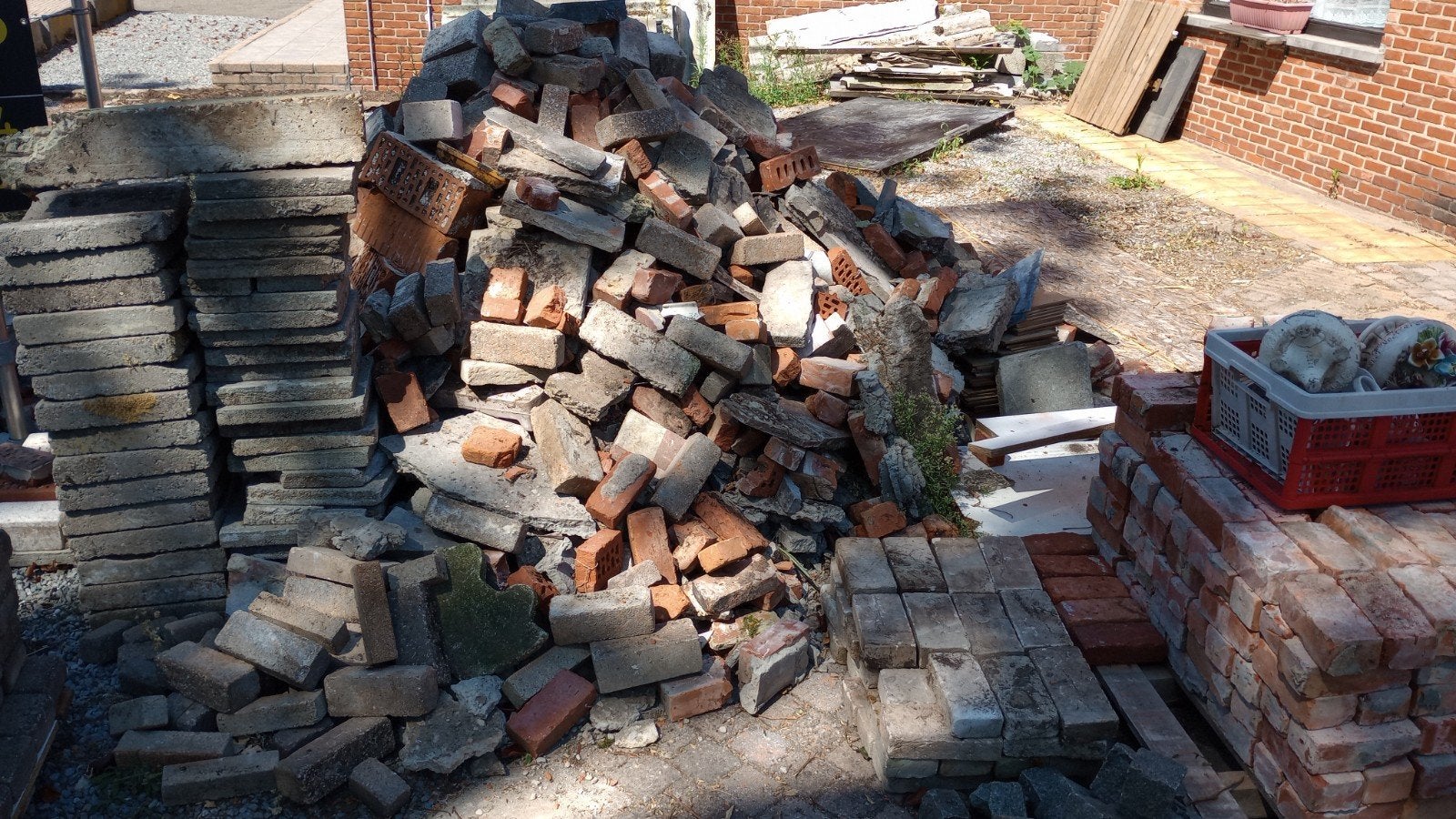 steenpuin, Tuin en Terras, Ophalen