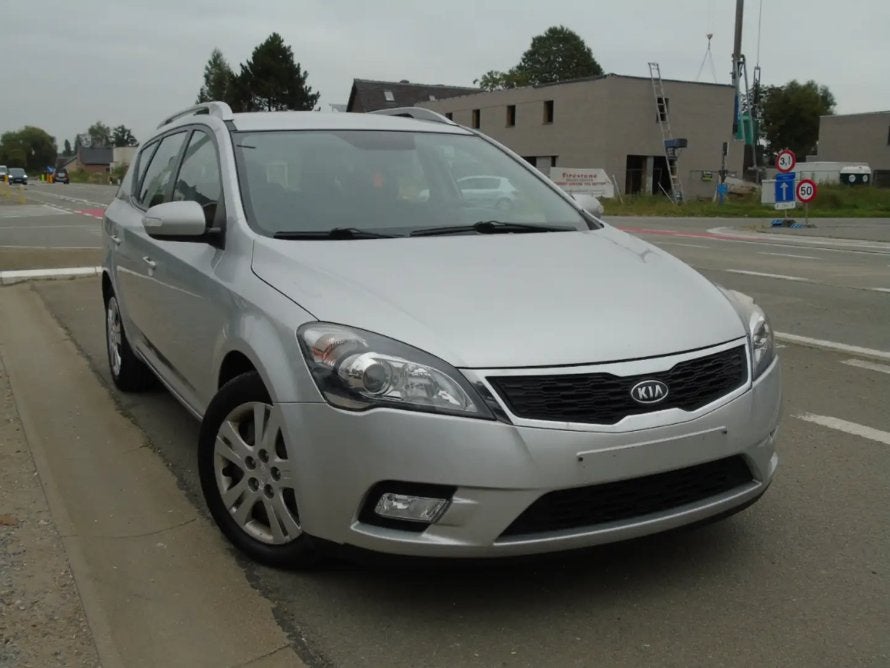 Kia Ceed Sw 1.6 CRDI *08/2011 *Digitale Airco * EURO 5, Auto's, Euro 5, Stof, Zwart, Bedrijf