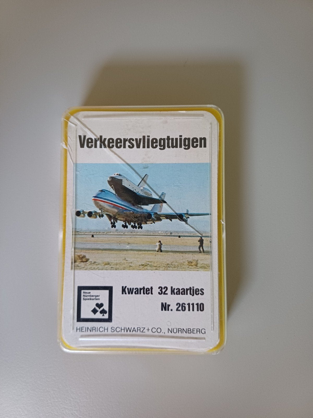 vintage kwartet verkeersvliegtuigen, Verzamelen, Ophalen of Verzenden, Gebruikt, Kwartet(ten)