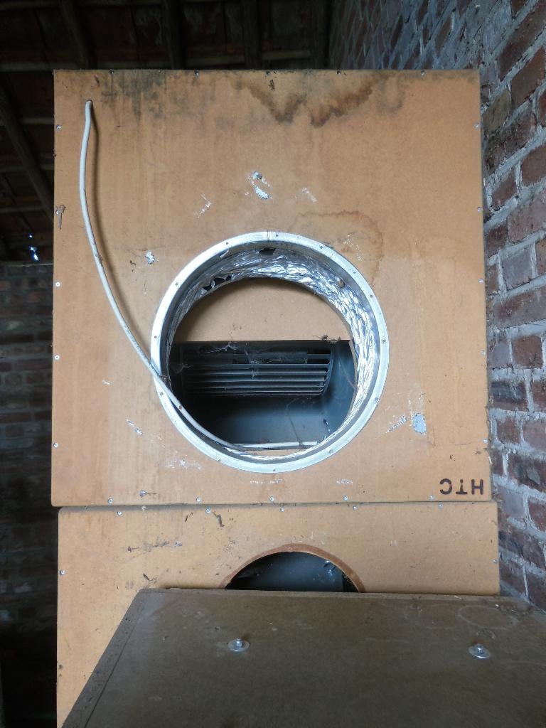 ventilatie boxen, Bricolage & Construction, Ventilation & Extraction, Comme neuf, Extracteur, Enlèvement