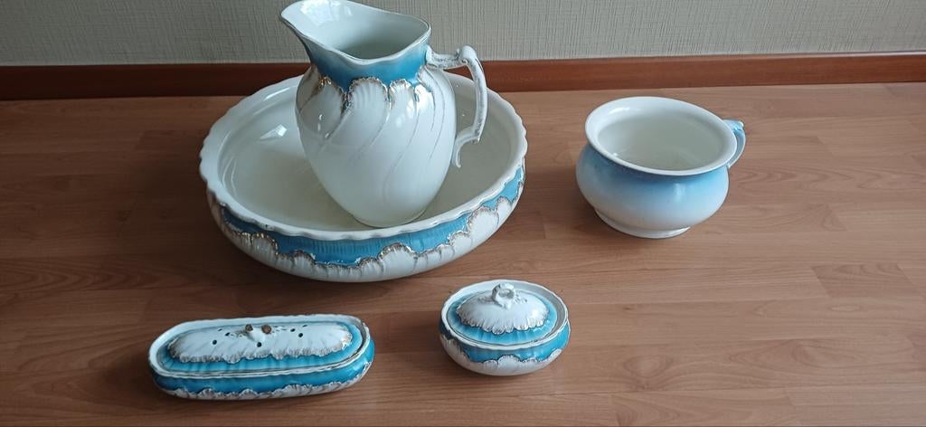 Antiek koffie  servies., Antiek en Kunst, Ophalen