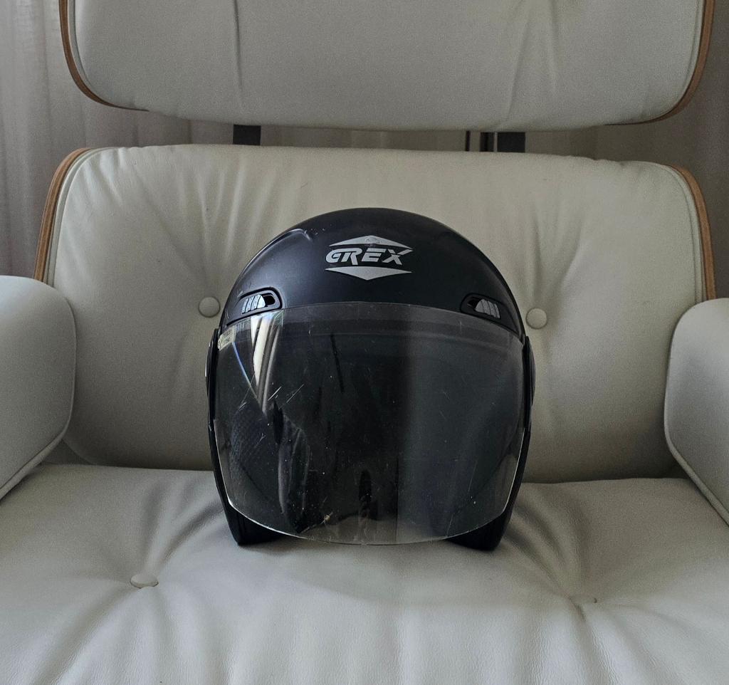 Casque jet noir, Seconde main, Casque jet, S, Femmes