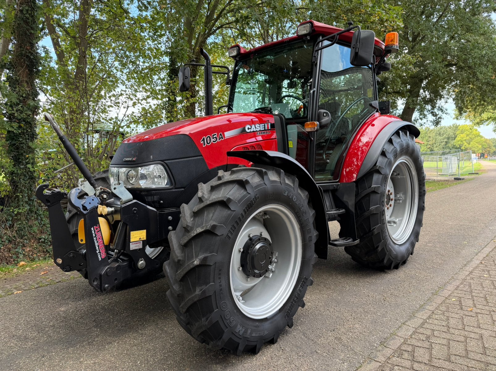 Case IH Farmall 105A, Enlèvement, Case IH