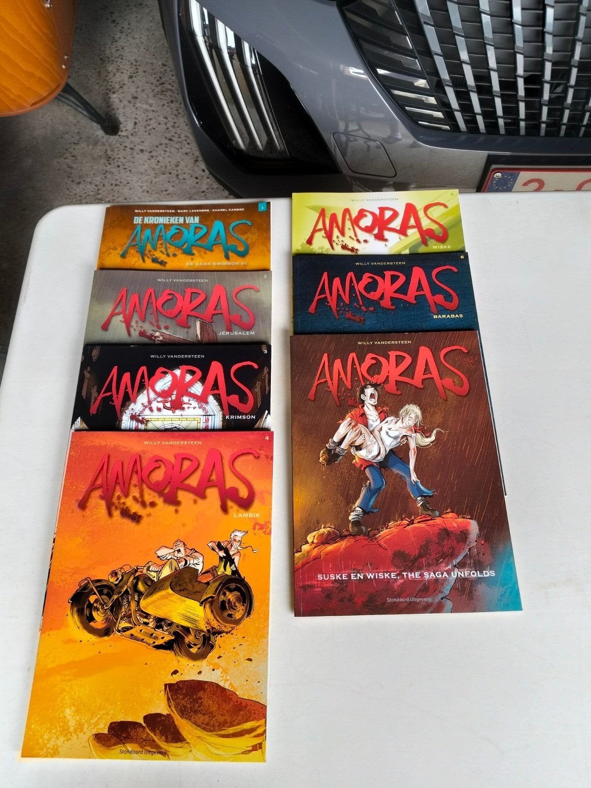 Amoras, Plusieurs BD, Enlèvement, Utilisé