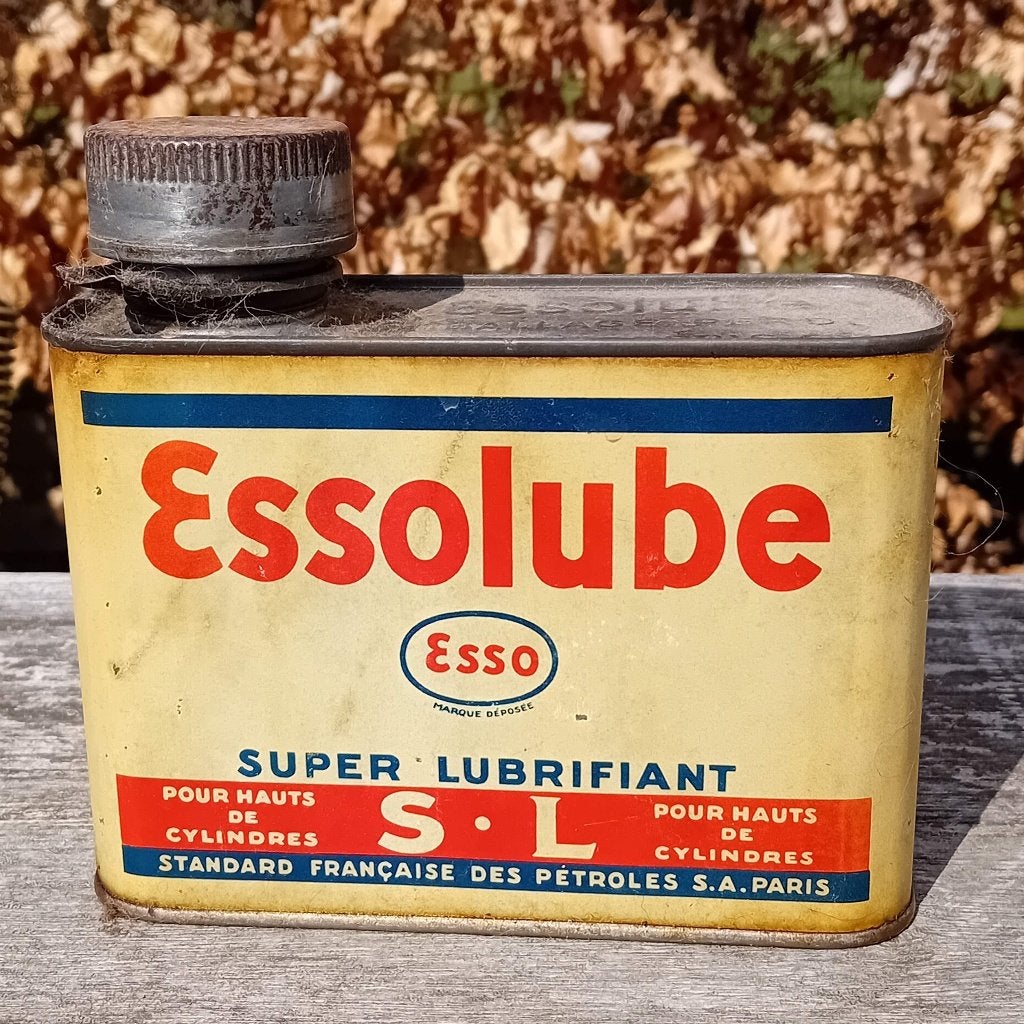 Bidon d'huile ESSOLUBE rare, Enlèvement ou Envoi, Utilisé
