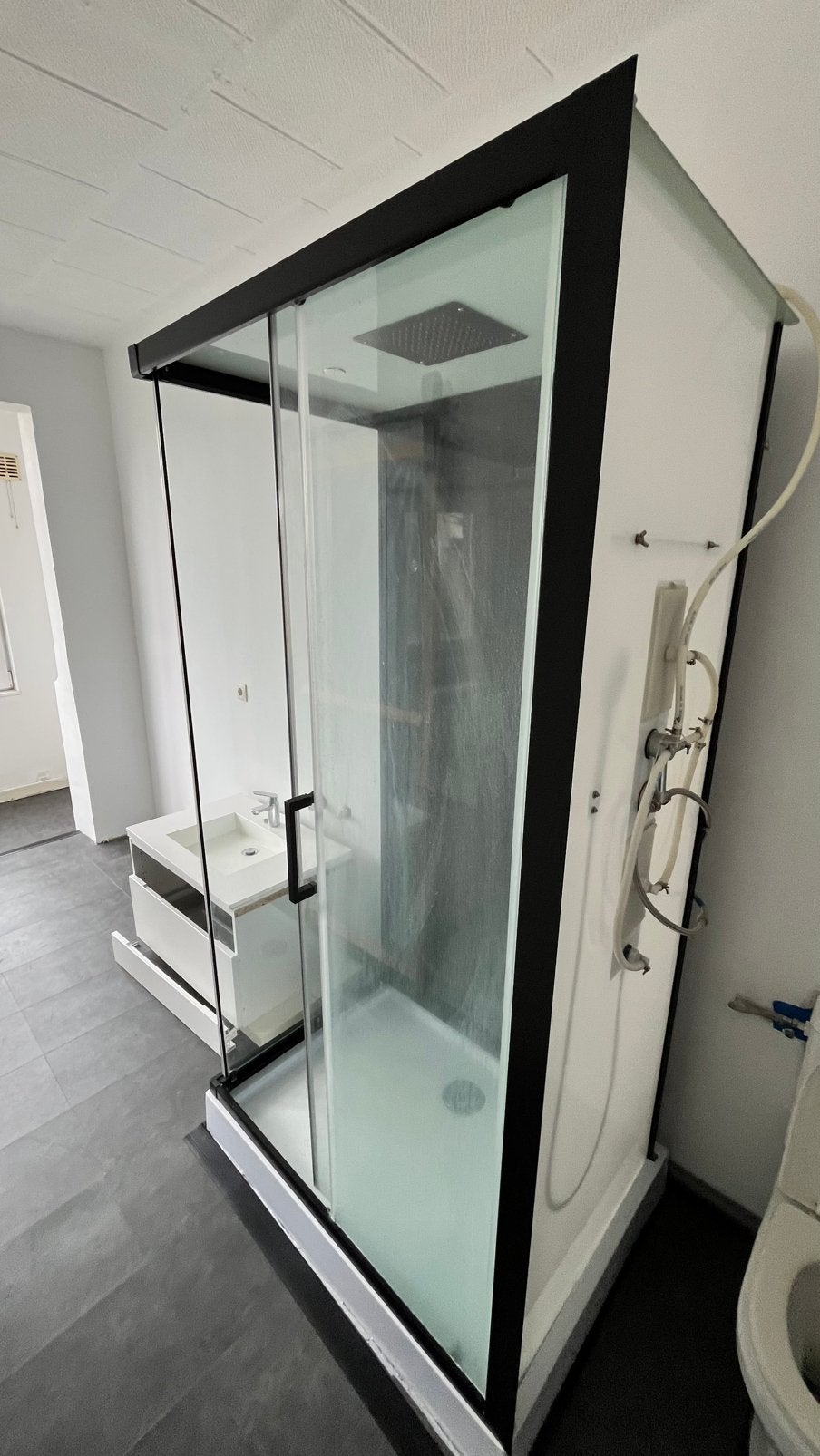 Cabine de douche, Maison & Meubles, Salle de bain | Salle de bain complète, Enlèvement, Comme neuf