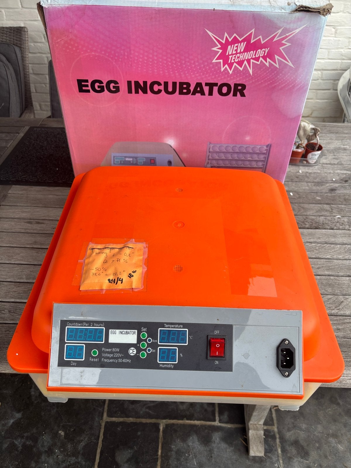 Broedmachine, Animaux & Accessoires, Enlèvement ou Envoi, Comme neuf, Couveuse