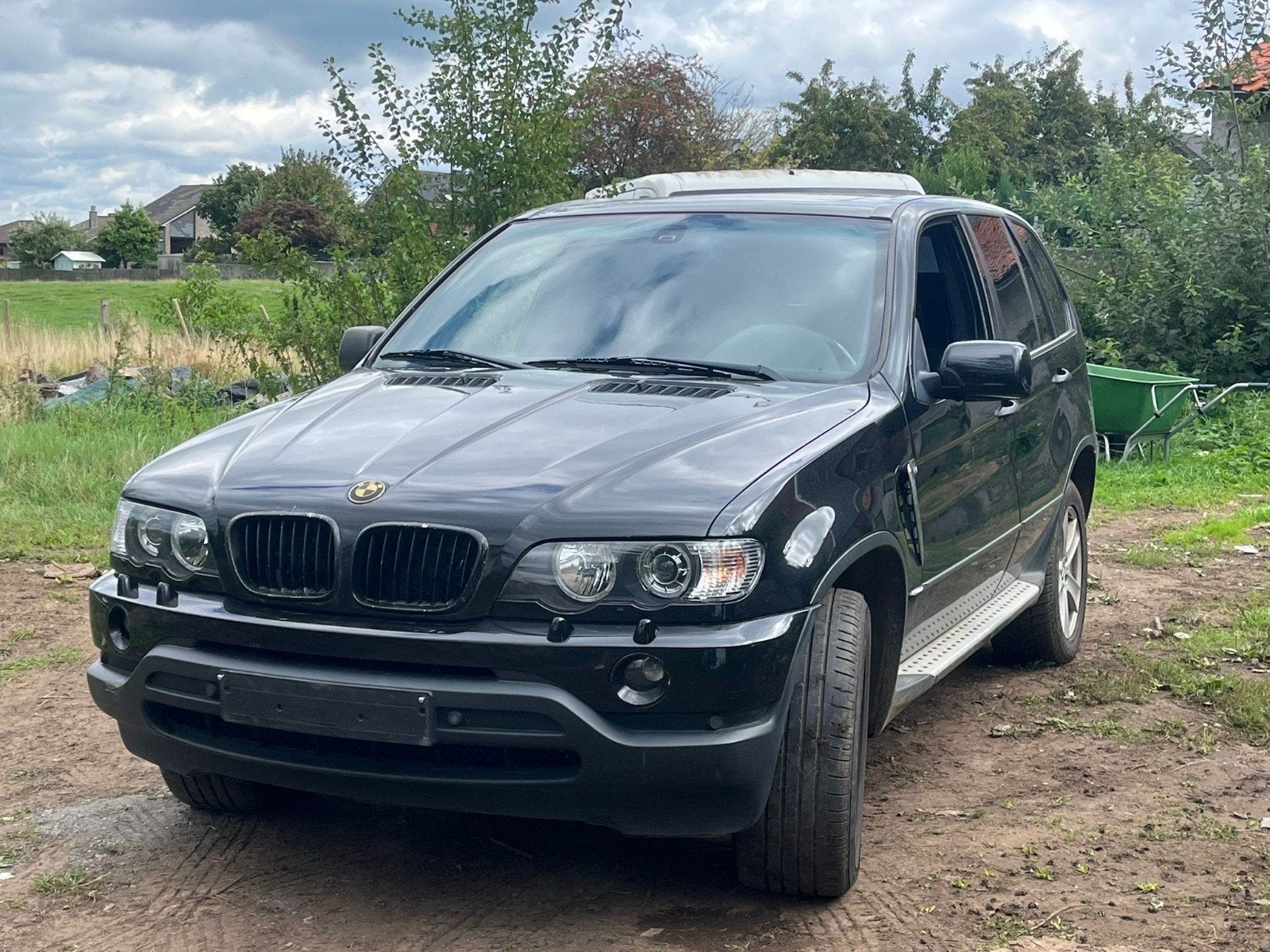 BMW x5 e53 3.0d, Auto's, BMW, Automaat, X5, Lederen bekleding, Zwart