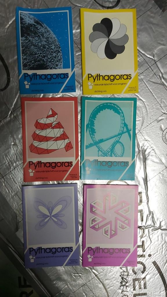Pythagoras en Archimedes 12 boekjes, Boeken, Ophalen
