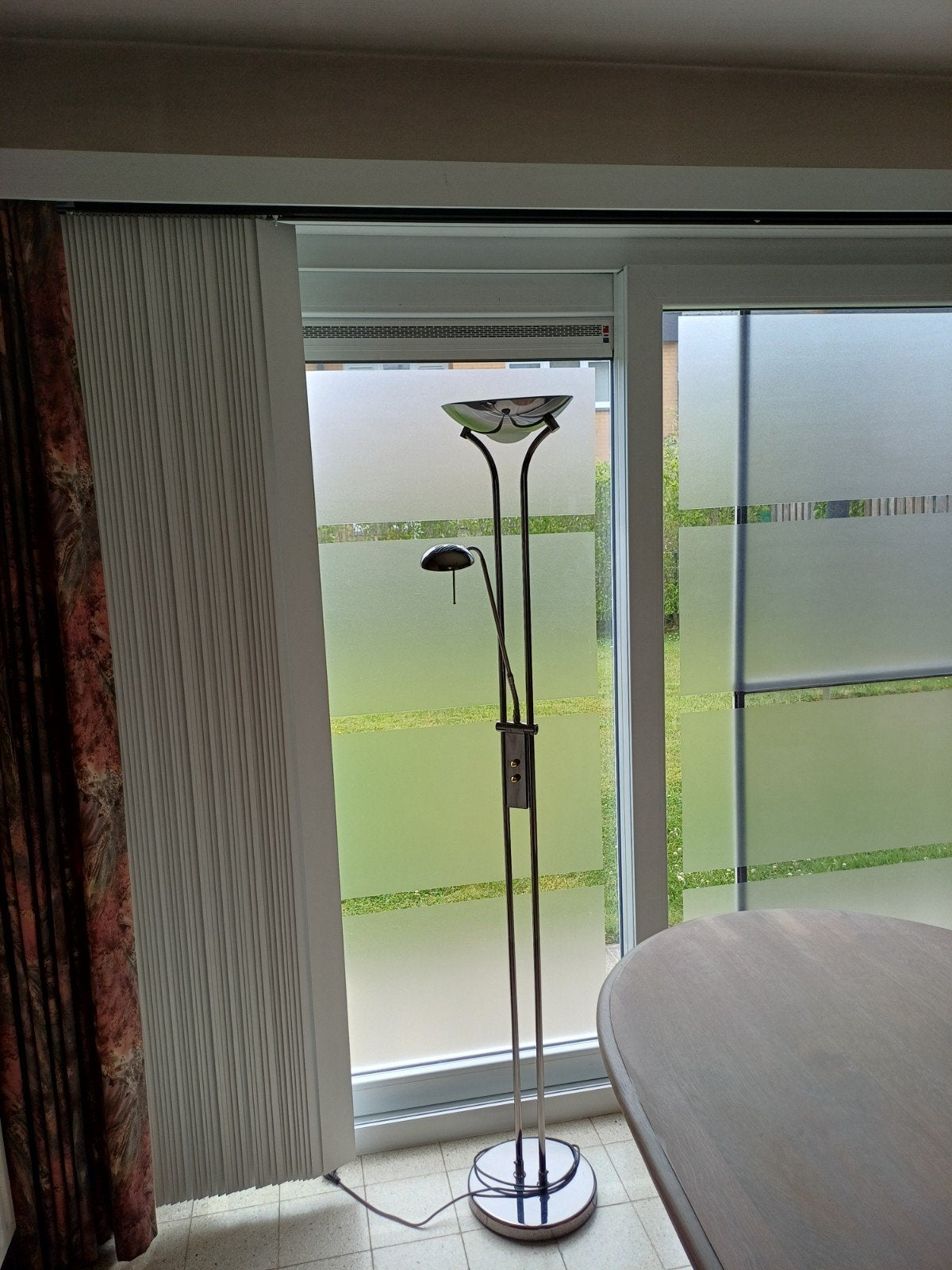 Vloerlamp met leeslamp halogen, Enlèvement