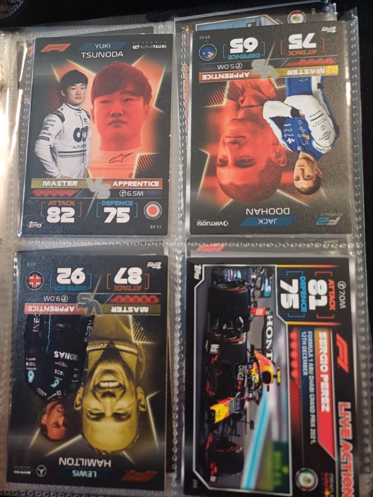 F1 kaarten, Ophalen, Zo goed als nieuw, Meerdere plaatjes