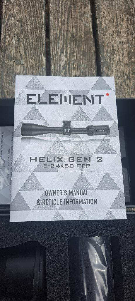 Lunette element optic helix gen 2 mrda, Ophalen, Nieuw