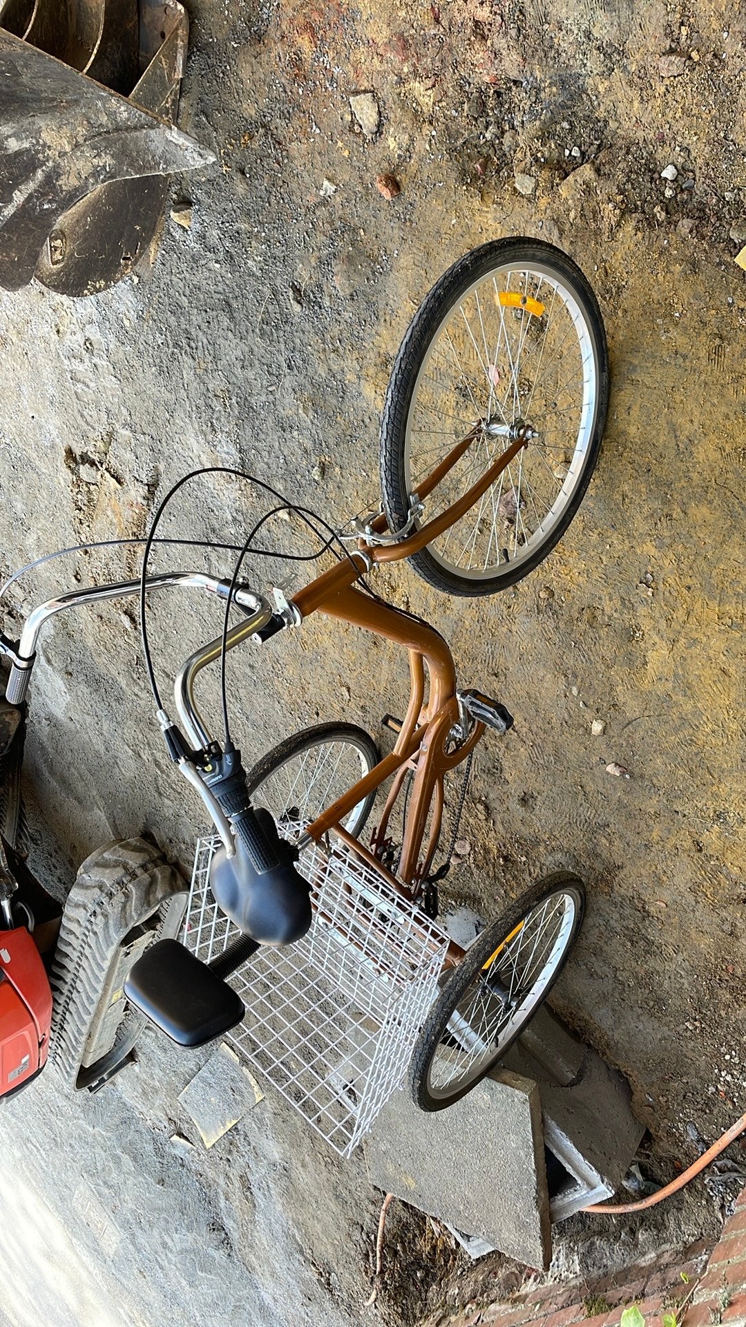 Velo tricycle, Vélos & Vélomoteurs, Enlèvement, Utilisé, Frein sur jante