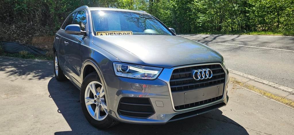 Audi Q3 2016 1.4 83000km (show-room), Argent ou Gris, Achat, 5 portes, 5 places