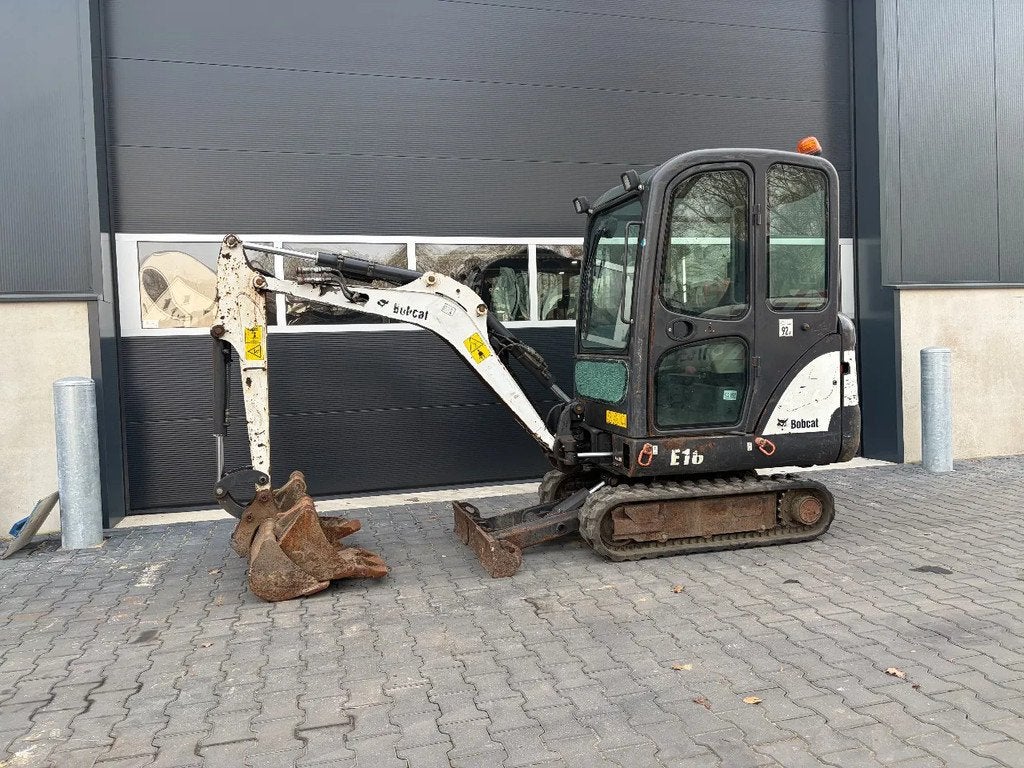 Bobcat E16 minigraver/graafmachine, Excavatrice