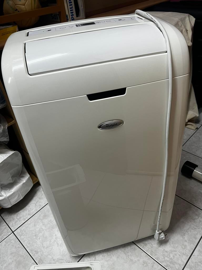 Mobiele airco Whirlpool, Ophalen, Zo goed als nieuw, Mobiele airco, Afstandsbediening