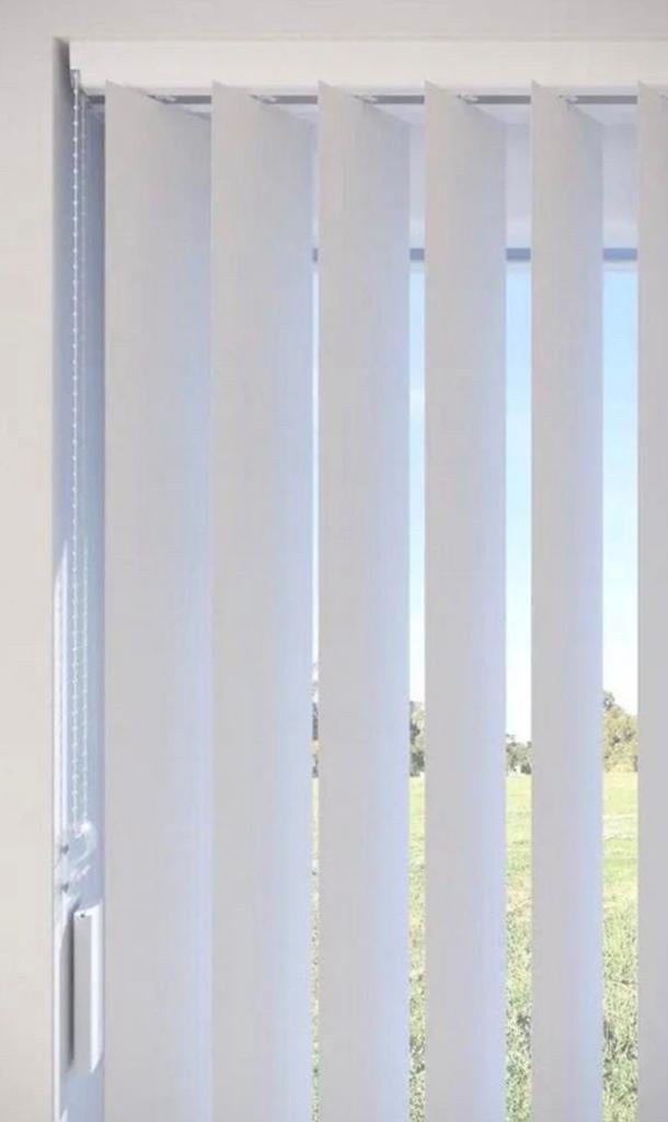 Verticale lamellen - Fenstr Tijl Wit (NIEUW), Ophalen, 200 cm of meer, Wit, Nieuw