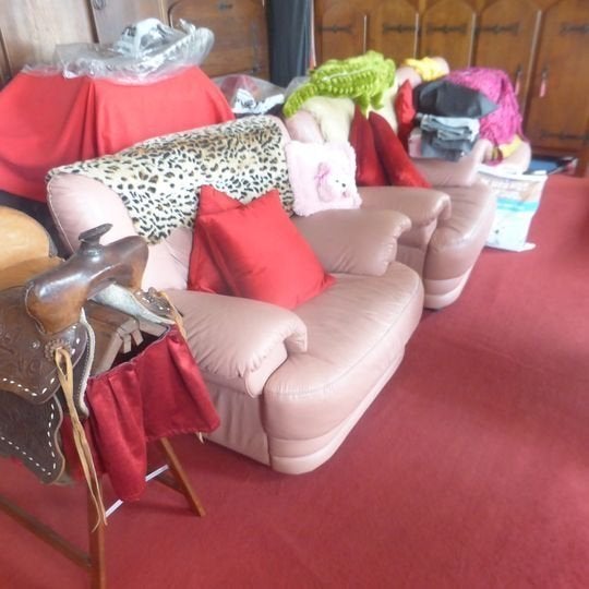 FAUTEUILS 4 , cuir champagne couleur, Maison & Meubles, 75 à 100 cm, Cuir  couleur champagne ., Cuir, Enlèvement