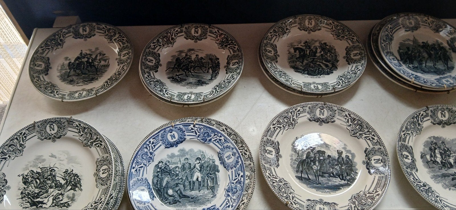 Boch Napoleon bordjes, Antiek en Kunst, Ophalen